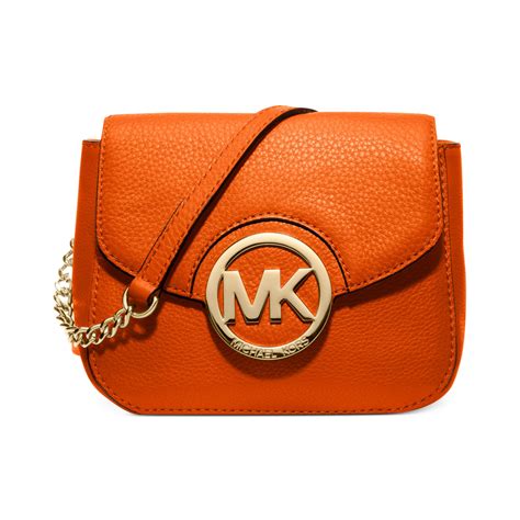 michael kors handbag orange|michael kors orange crossbody.